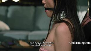 hey, wanna see how these les milfs swap their subs - lexi lore and ariel x