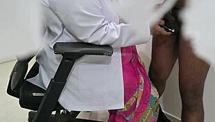 Doctor, let me check your dick in the clinic.