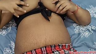 My Cute Roommate Gets FUCKED HARD On Bed