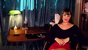 Hey, you ready for sissy office domination with Penny Barber at work?