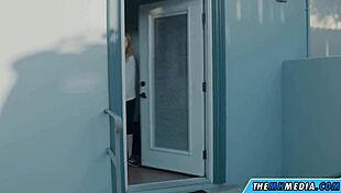 Sweet College Babysitter With Big Natural Tits Gets Horny