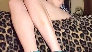 Worship and sniff mistress's socks and feet in this bdsm jerk off instructions video.