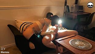 deep emotions stir as young blonde french trans jade gives a sloppy deepthroat blowjob