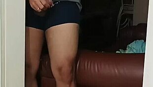 Stepsister Interrupted for Bedroom Fucking, Moaning Slut Housewife Dripping on Cock