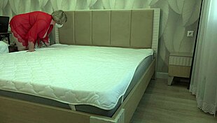 Mature Milf Feels Pleasure Masturbating Hairy Pussy