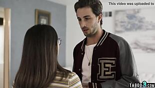 Perv Superstar Takes Advantage On Timid Teen 18+ Reporter Aften Opal