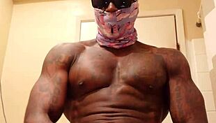 Bodybuilder Hallelujah Johnson Dominates With Huge BBC Worship And Humiliation In Solo Masturbation Scene