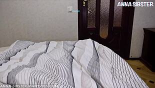 My Skinny Roommate Practices Unusual Yoga with Toys in POV.