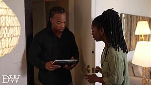 Hazel Grace Says, 'Fuck Me Hard!' on the Sofa with Big Black Cock!