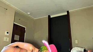 Throat and pussy stretched