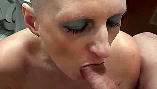 German MILF Sandra's Passionate Blowjob