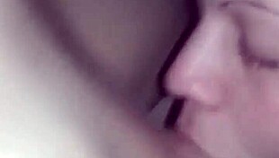 She delivers an amazing deepthroat performance with skill