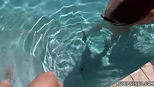 Little Teen Niece Explores Anal Desires in Steamy Shower Group Session