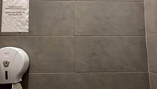 crazy squirting with big cock in public