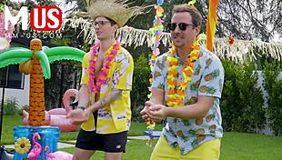 Jerkaoke Summertime Orgy Featuring Madison Morgan And More