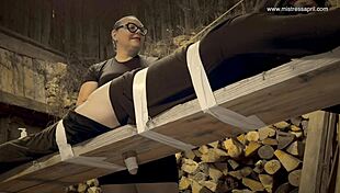 i'm dominatrix mistress april, and we have two mistresses dominating a sissy whore... with bondage and wet pussy fun.