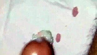 Indian Masturbation With Jumbo Cup Cumshot