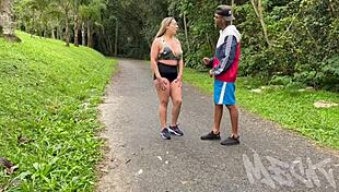 Beautiful Latina Milf Asks For Anal Fucking In The Park Quickie