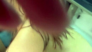 semen en la cara a companera de la universidad, rough pov blowjob