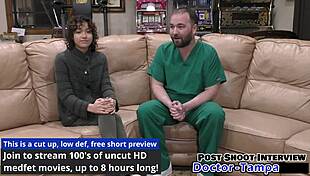 brooklyn rossi has her first gyno exam with dr tampa in florida