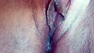 Beautiful lesbian caresses sexy pussy to orgasm.