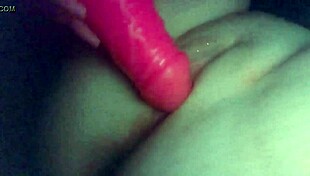 Tight amateur teen grabs her dildo and shoves it deep into her tight pussy for wild pleasure! She loves every intense moment of toying that wet hole.