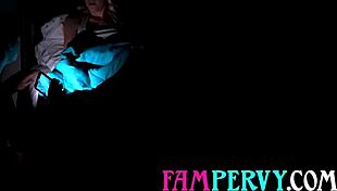 Stepbro Wakes Up and Taboo Fucks His Teen Stepsister Sophia Sterling in Roleplay