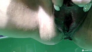 watch this russian milf squirt and piss?
