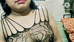 desi indian girl takes big cock deep in hardcore doggystyle fuck