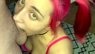 Nice slut, take this rough facefuck