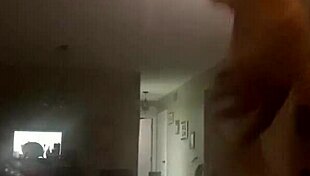 dulcemendra aka ginger paris shows boobs outside in voyeur pov