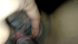 She got a massage but the therapist surprised her by cumming inside her shaved pussy