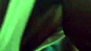 A couple shares a sloppy intimate moment on January 25, 2018