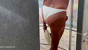 Convinced Friend's Wife for Glamour Session After Chat