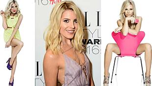 Mollie King in Jerking Off Contest Game