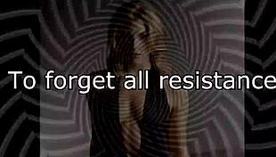 Erotic hypnosis tricks slave into submission under Mistress Lisa's bdsm control.