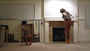 Rachel St Clair Handcuff Bondage Booty Show