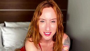 Misty rein gets pounded in hotel hookup creampie!