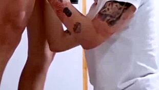 Skinny latina college girl gets bold doggystyle fuck on TikTok live