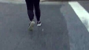 i caught a short girl with a big ass on hidden camera, candid shot