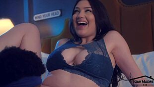 Busty Goddess Rubs Clit to Orgasm While Taking Monster Cock