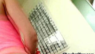 HOT TEEN GIVES INTERRACIAL BLOWJOB