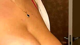 Milf with huge tits pouring milk, will you lick the milk off my boobs?