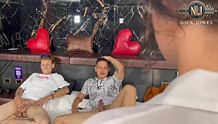 threesome with friend and slut prepaid girl