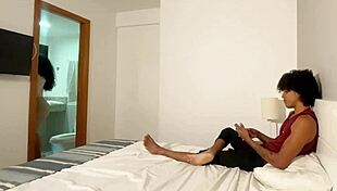 Huge Dick Brazilian Teen Fucks His Step Latina Cousin's Big Ass.