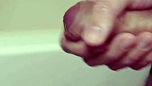 Watch my cock cum in slow motion, does it look delicious to you?