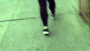 i caught a short girl with a big ass on hidden camera, candid shot