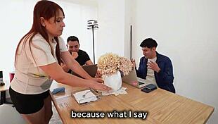 employee seduces two students for big cock fucking