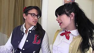 penny barber and friend are hot lesbians licking pussy with toys 😍