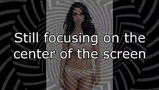 Erotic hypnosis tricks slave into submission under Mistress Lisa's bdsm control.